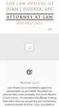 Mobile Screenshot of juanhuertalaw.com